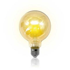 Bombillo Led Ámbar 4W Tipo Globo Pequeño